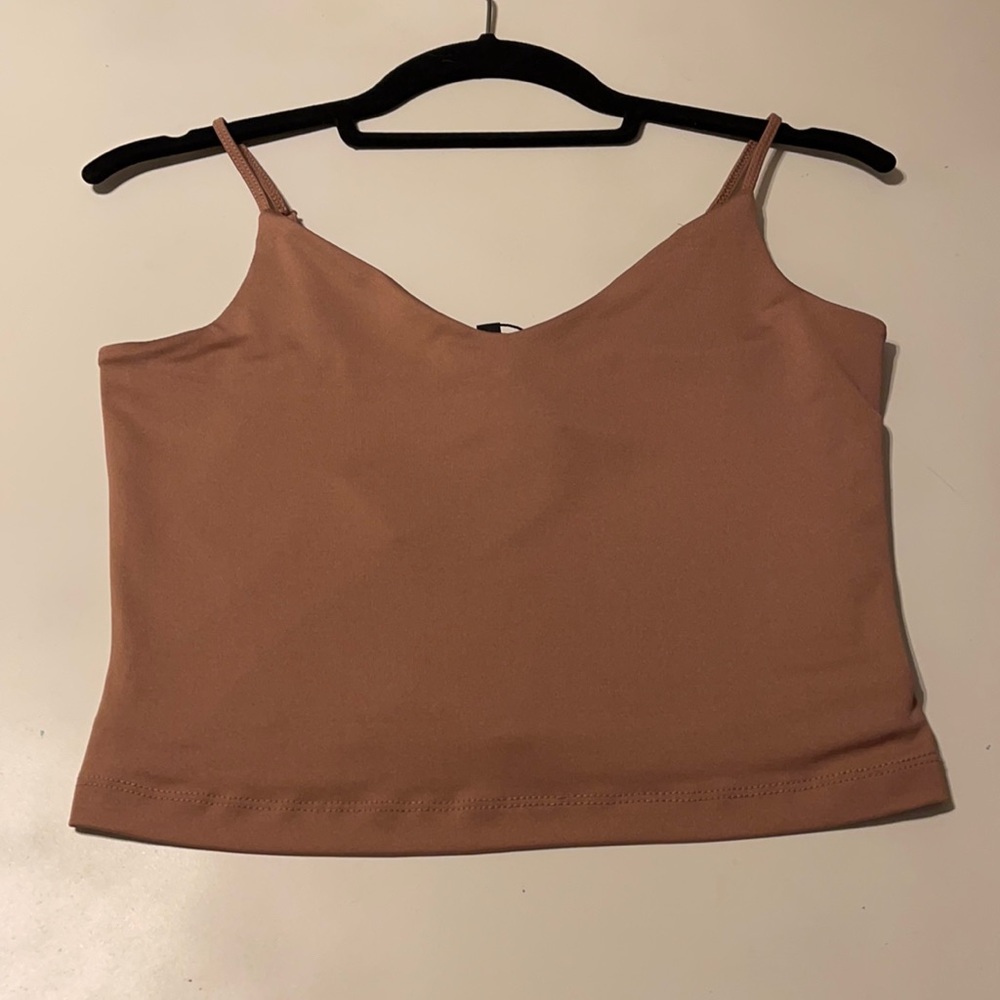 Dynamite rose gold colored cami tank